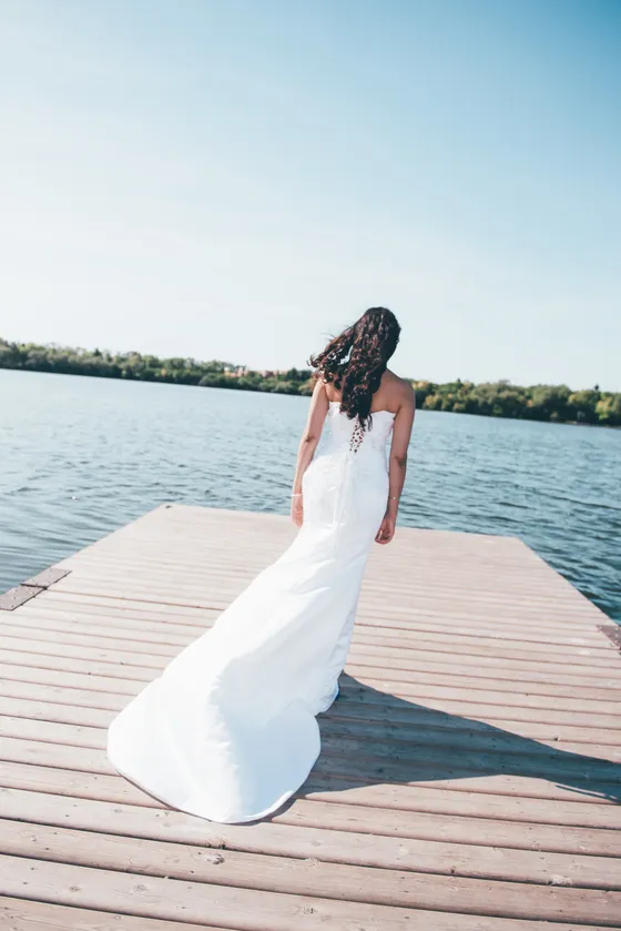 Tender embrace during engagement photography
